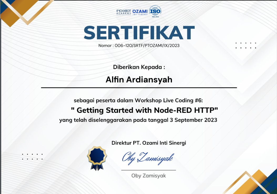 Getting Started with Node-Red HTTP  - Indobot